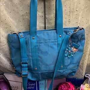 Coach Daisy Signature Jacquard Tote